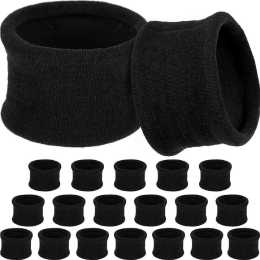 20 Pcs Cotton Stretch Hair Ties Bands Rope Ponytail Holders Headband