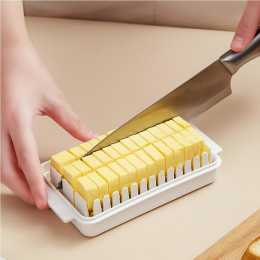 JOYBUY Butter cutting storage box Butter Slicer Butter Container Cheese Cutter