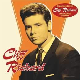 2026 Calendar Collector's Edition Cliff Richard Official Record Sleeve Square Wall, Danilo D74156