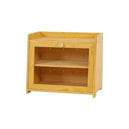 Enclosed Bread Box – Large Kitchen Countertop Bread Storage Container for Freshness & Organisation product image