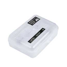 6 Grid Egg Carton with Lid Stackable Crisper Egg Protection Box Plastic Egg Container Free for Camping Picnic product image