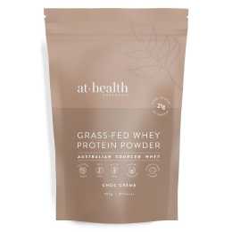 At Health Australia Grass-Fed Whey Protein Powder Chocolate 900g