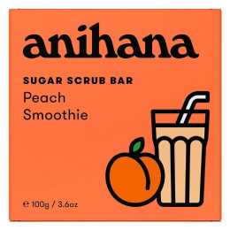 Anihana Sugar Scrub Bar Peach Smoothie 100g