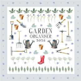 2026 Calendar Garden Organiser Square Wall, The Gifted Stationery GSC26224