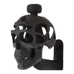 3D Skull Helmet Display Stand Wall Mounted Motorcycle Helmet Rack Holder Display
