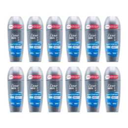 12PK Dove Men+Care Clean Comfort Roll On Antiperspirant Deodorant 48H 50ml