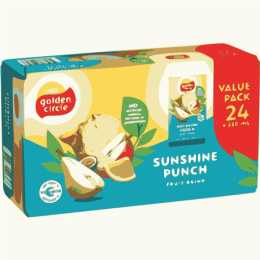Golden Circle Sunshine Punch Fruit Drink 250ml x 24