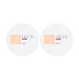 2 x Maybelline SuperStay 16HR Waterproof Matte Powder Foundation 9g - 10 Ivory