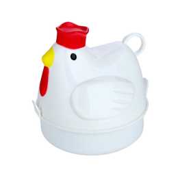 Quick Breakfast Microwave Egg Steamer - 4 Egg Boiler for Home Kitchen product image