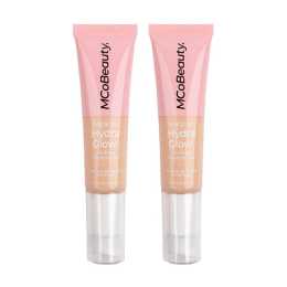 2 x MCoBeauty Miracle Hydro Glow Oil Free Foundation 30mL - Classic Ivory
