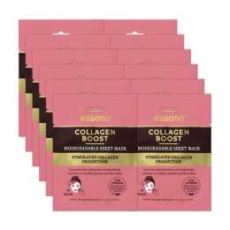 12 x Essano Collagen Boost Biodegradable Sheet Face Mask 23mL