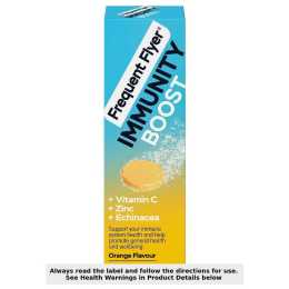 Frequent Flyer Immunity Boost Effervescent Tablets Orange 15 Pack