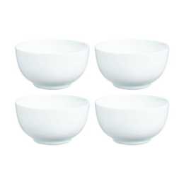 4pc Luminarc Diwali Cereal Bowl 14.x14x8cm Serveware Opal Glass White