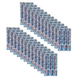 24x 3pc Mentos Mint Roll Chewing Dragees Breath Freshener Mints Pack 29g