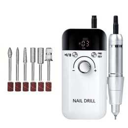 45000RPM Rechargeable Portable Nail Drill File Machine Manicure Pedicure Art