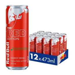 Red Bull Energy Drink The Red Edition 473mL 12 Pack