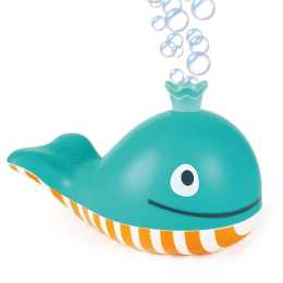 HOLALA Whale Bubble Maker Early Educational Bath Toy for Baby