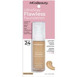 Mcobeauty Ultra Stay Flawless Foundation Medium Beige