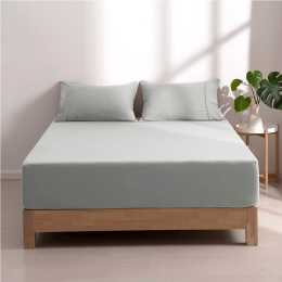 Dreamaker Superfine Washed Microfibre Combo Fitted Sheet Set Dove Grey (Single, King Single, Double, Queen, King, Super King) Single