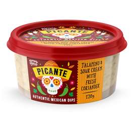 Picante Jalapeno & Sour Cream With Fresh Coriander