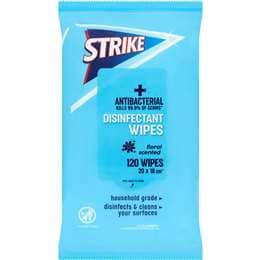 Strike Household Grade Disinfectant Wipes 120 pack