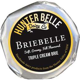 Hunter Belle Dairy Co Briebelle Triple Cream Brie