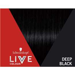 Schwarzkopf Live Colour Deep Black Semi Permanent
