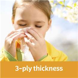 Kleenex Allergy Comfort 3 Ply Facial Tissues