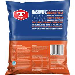 Tegel Take Outs Nashville Style Chicken Tenders