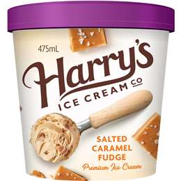 Harry's Ice Cream Salted Caramel Fudge 