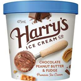 Harry's Ice Cream Chocolate Peanut Butter & Fudge