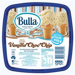 bulla ice cream tub