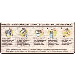 Karicare Gold Plus+ Organic 2 Follow-on Baby Formula From 6-12 Months