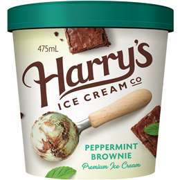 Harry's Ice Cream Peppermint Brownie 