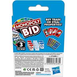 Hasbro Monopoly Bid 