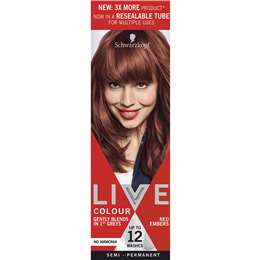 Schwarzkopf Live Colour Red Embers Semi Permanent