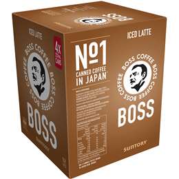 Suntory Boss Coffee Iced Latte Cans 