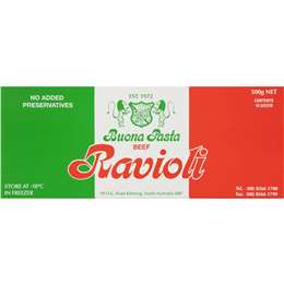 Buono Pasta Ravioli Frozen Meal