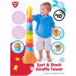 Play Sort & Stack Giraffe Tower 