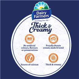 Dairy Farmers Thick & Creamy Mango & Passionfruit Yoghurt