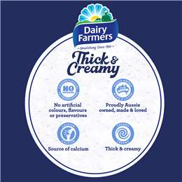 Dairy Farmers Thick & Creamy Vanilla Yoghurt 