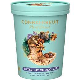 Connoisseur Plant Based Hazelnut Chocolate Frozen Dessert Tub 1l