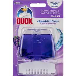 Duck Under The Rim Liquid Toilet Cleaner Lavender 50ml