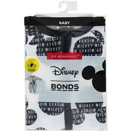 Bonds Zip Wondersuit Disney Mickey Black Size 00