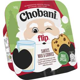 Chobani Flip Christmas Milk & Cookies 140g