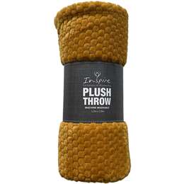 Inspire Plush Throw Assorted 