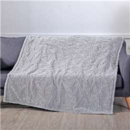 Inspire Sequins Faux Fur Throw 