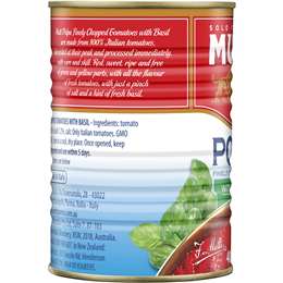 Mutti Parma Polpa Finely Chopped Tomatoes With Basil