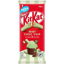 Kitkat Mint Choc Chip Bar 170g