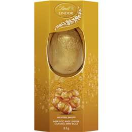 Lindt Caramel Mini Eggs & Milk Egg